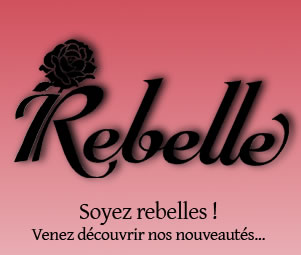 Page d'accueil du site de Rebelle Editions